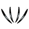 4 Pcs Front Bumper Splitter Spoiler Canards for Mercedes Benz C-Class (2022-2023)
