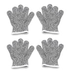 Cut-Resistant Stretch Gloves for Kids 6-8 Years (Level 5 Protection)
