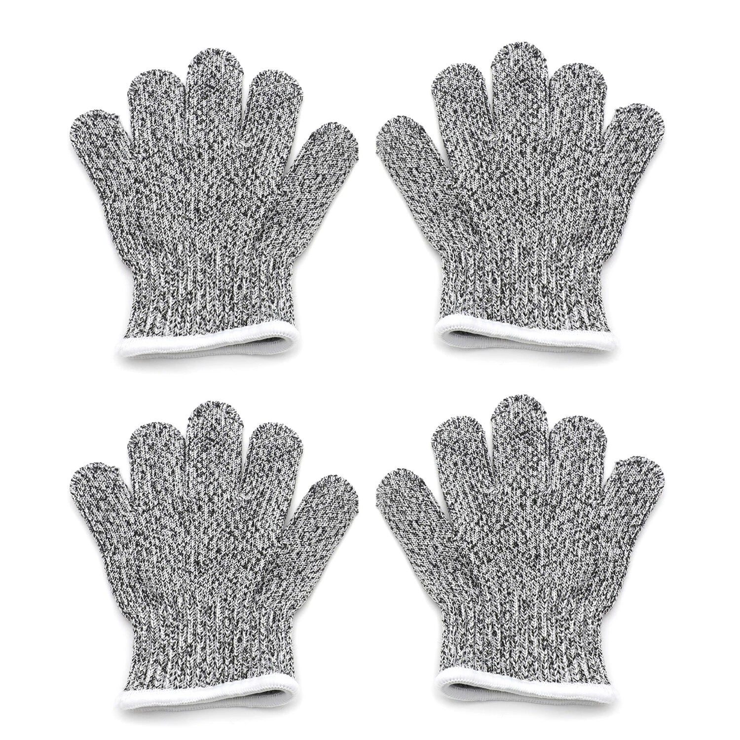 Cut-Resistant Stretch Gloves for Kids 6-8 Years (Level 5 Protection)