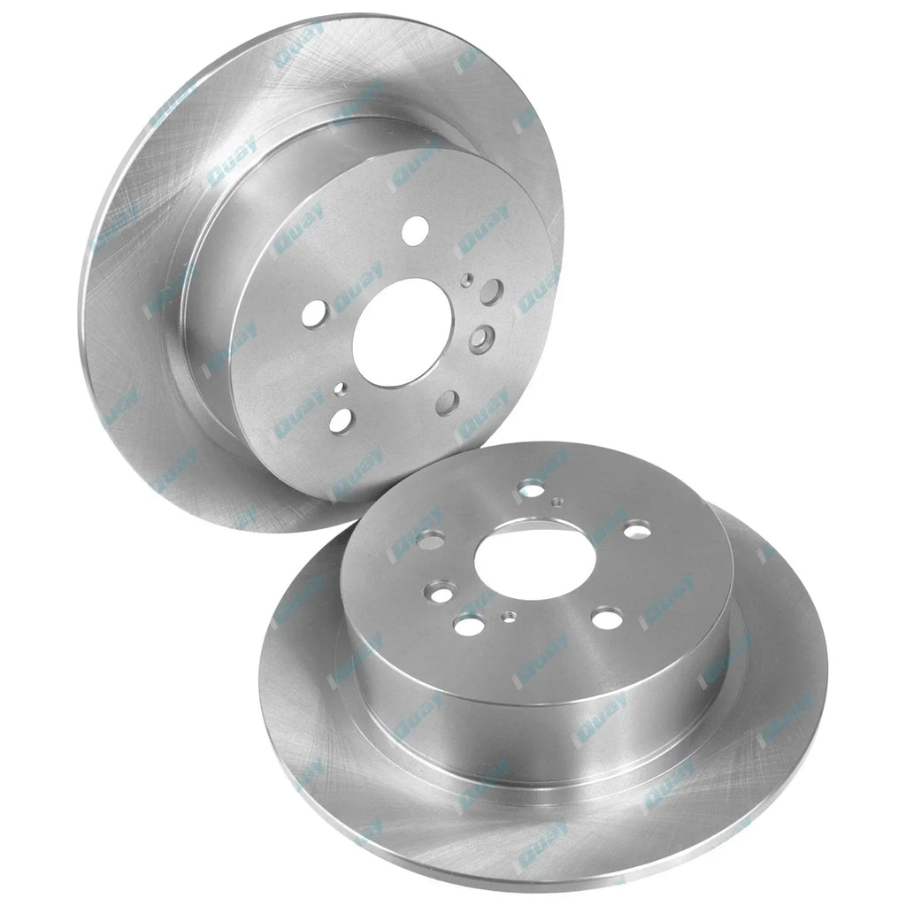 Rear Disc Brake Rotors + HD Pads for Toyota Kluger GSU40 GSU45 V6 3.5L