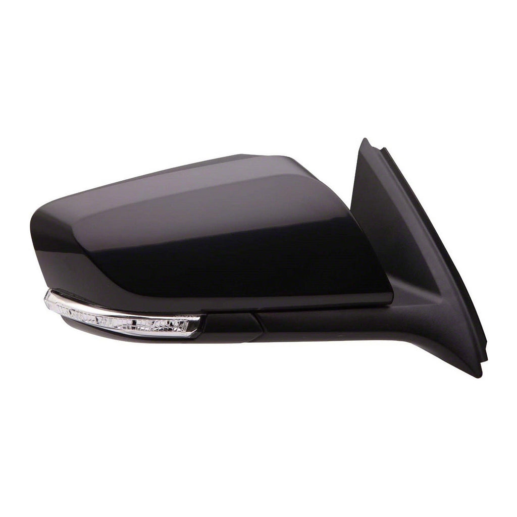 Replacement Ready to Paint Passenger Side Door Mirror w/Signal Lamp