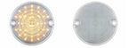 LED Parking Light Turn Signal Pair CLEAR Lens for Chevrolet Truck (1955–1957)