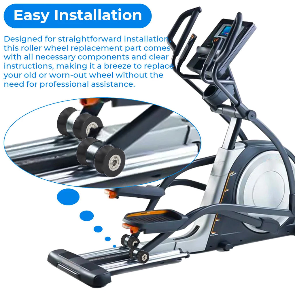 Wheel Replacement Roller for Epic FreeMotion Proform NordicTrack GoldsGym (340773)