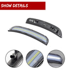 2X Clear Lens LED Rear Side Marker Lights for Dodge Charger (2015–2023)