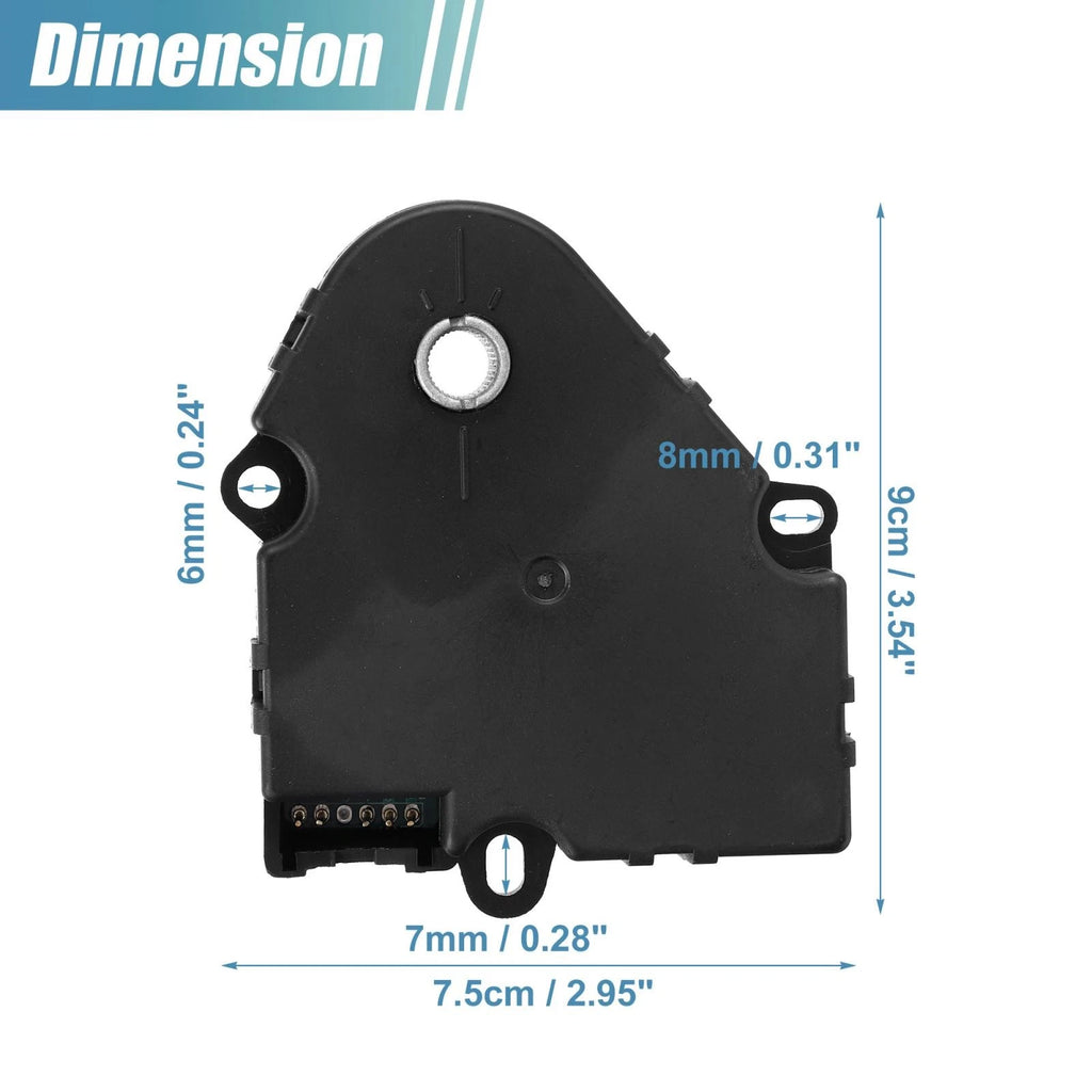 AC Heater Blend Door Actuator for Chevrolet Suburban 2500 (2000–2002) 52473356