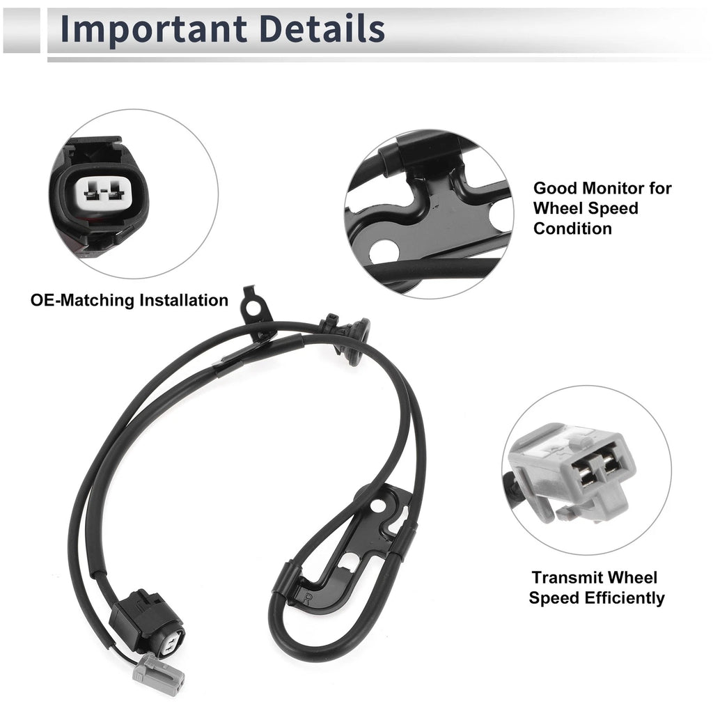 ABS Wheel Speed Sensor No. 89516-33050 for Toyota Camry (2010–2011)