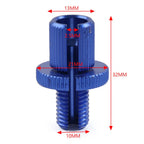 M10 x 1.25 Clutch Brake Throttle Cable Adjuster Screw for ATV Pit Dirt Bike
