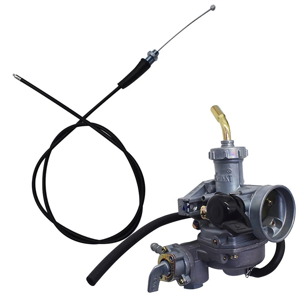 Carburetor & Throttle Cable for Honda ATV ATC 90 110 125 TRX125 (1978–1985)