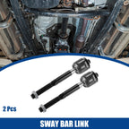 2 Pcs Front Inner Tie Rods for Ford Fusion, Lincoln MKZ, Mercury Milan (2006–2012)