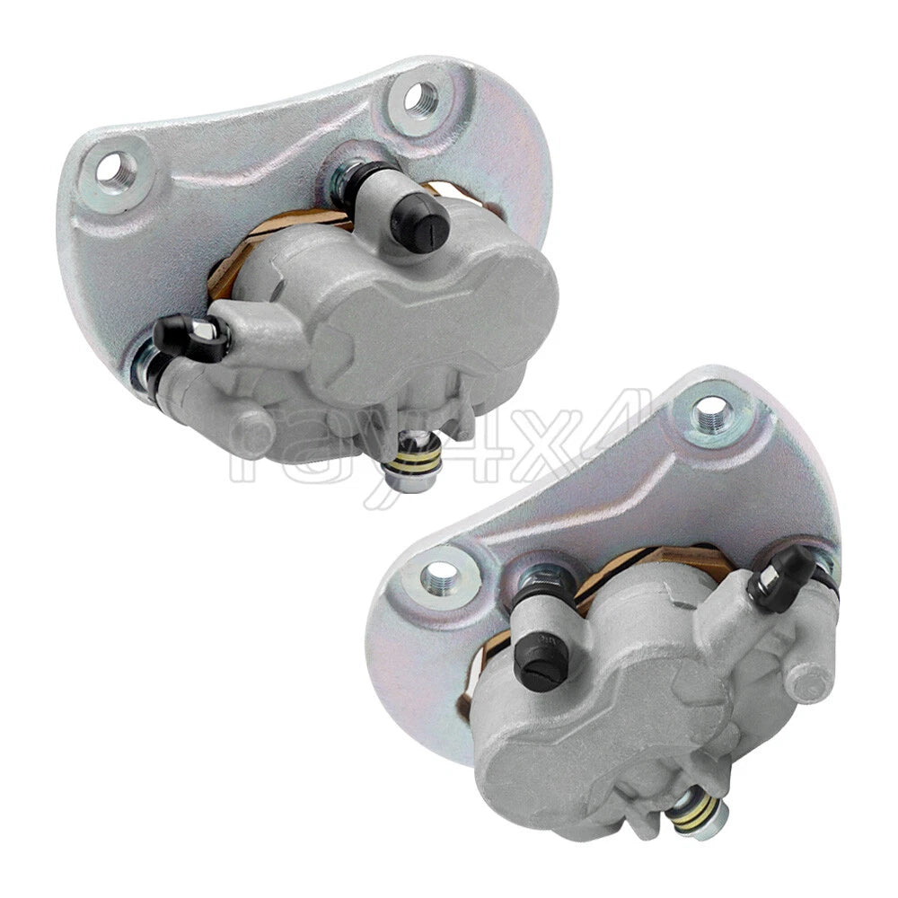 Set of 2 Front Brake Calipers with Pads for Can-Am Commander 800R 1000 1000R