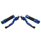 Fold Extendable Brake Clutch Levers Grip Kit for Suzuki GSXR600/750 (2006-2019)