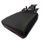 Console Armrest Cover for Ford F150 XLT (2021–2024) Yellow Stitch