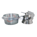 5 7/8" Stainless Steel Outboard Jet Impeller + Aluminum Flanged Liner