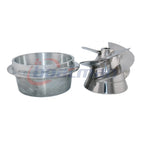 5 7/8" Stainless Steel Outboard Jet Impeller + Aluminum Flanged Liner