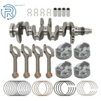 Set of 4 Crankshaft Rods & Pistons for Hyundai Kia Soul Forte (2015–2017)