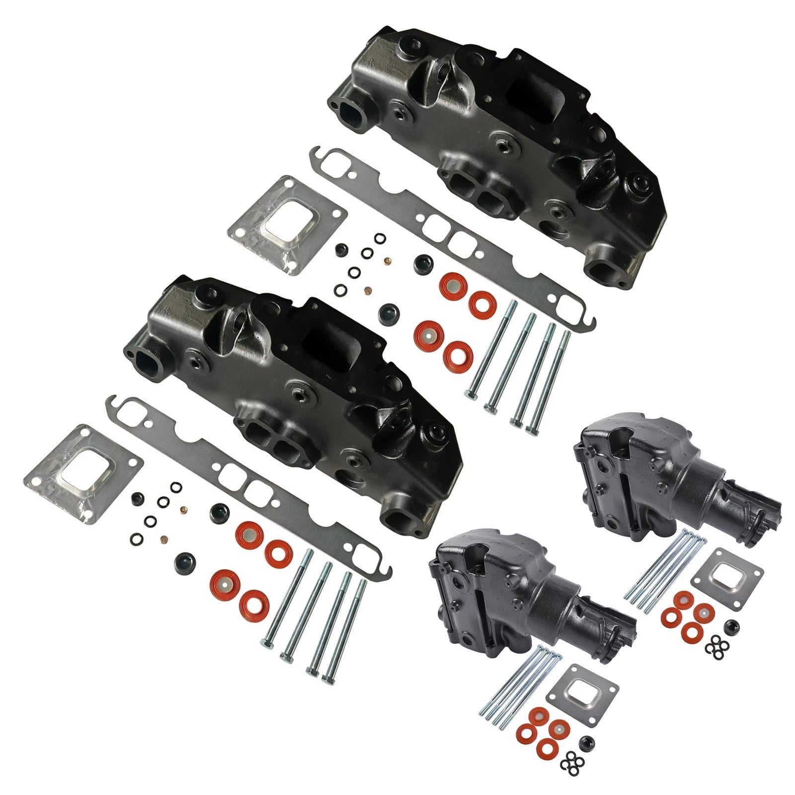 Manifold Riser Kit for Mercruiser GM 5.0/5.7L 350/305/377/383 (2002–Present)