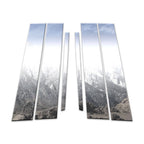 Diamond Grade 6pc Stainless Steel Pillar Post Covers for 2018-2024 GMC Terrain