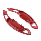 2X Steering Wheel Paddle Shifter Extension for Honda Accord Civic CR-V - Carbon Red