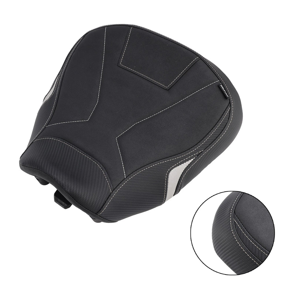 Front Driver Seat Cushion for Yamaha Tracer 9/GT (2021–2023) Gray