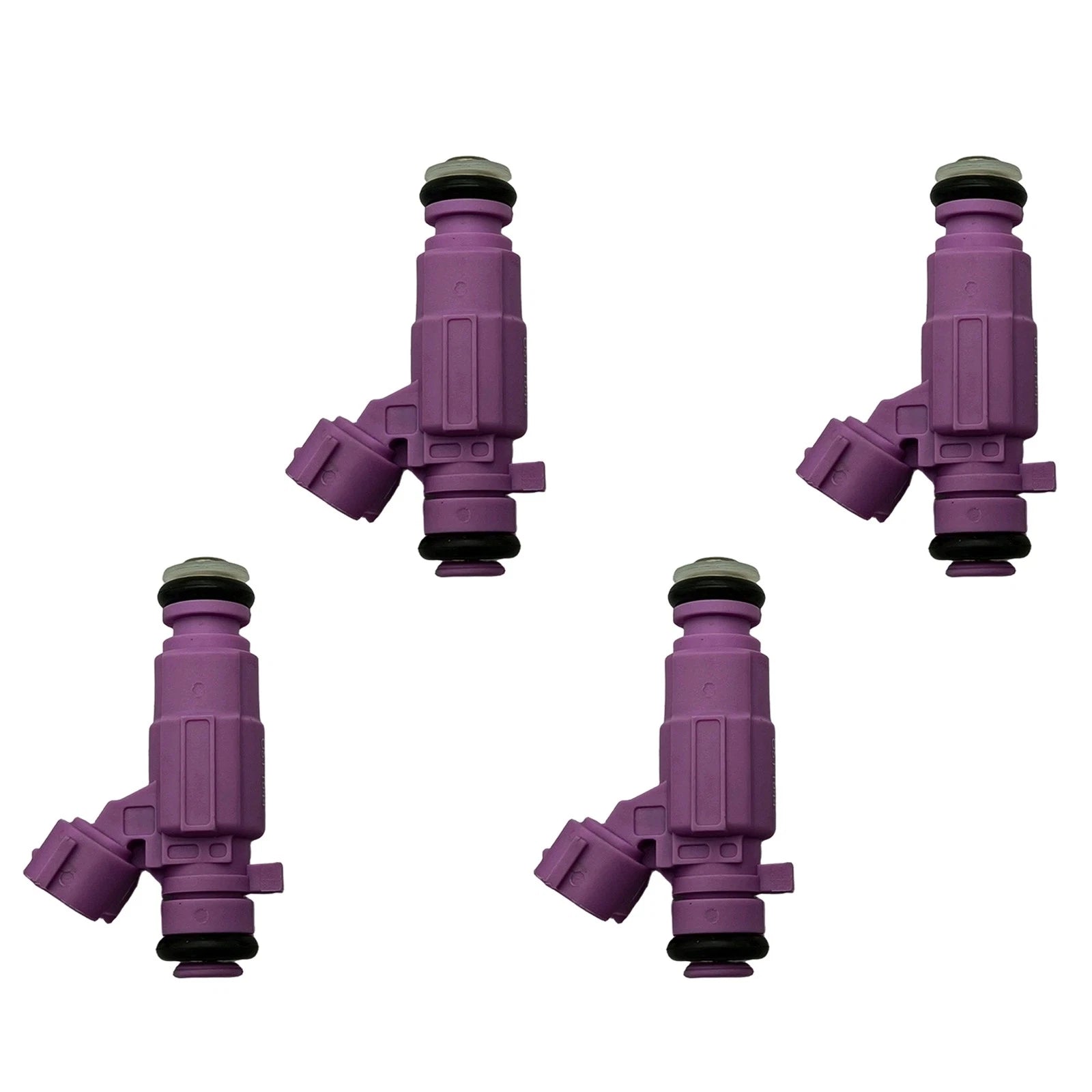 Set of 4 Fuel Injectors for Hyundai Accent (2006–2011) & Kia Rio (2009–2011) 1.6L DOHC