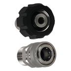 Pressure Washer Adapter Coupler for M22-14mm to 3/8" Quick Connect (Set of 1)