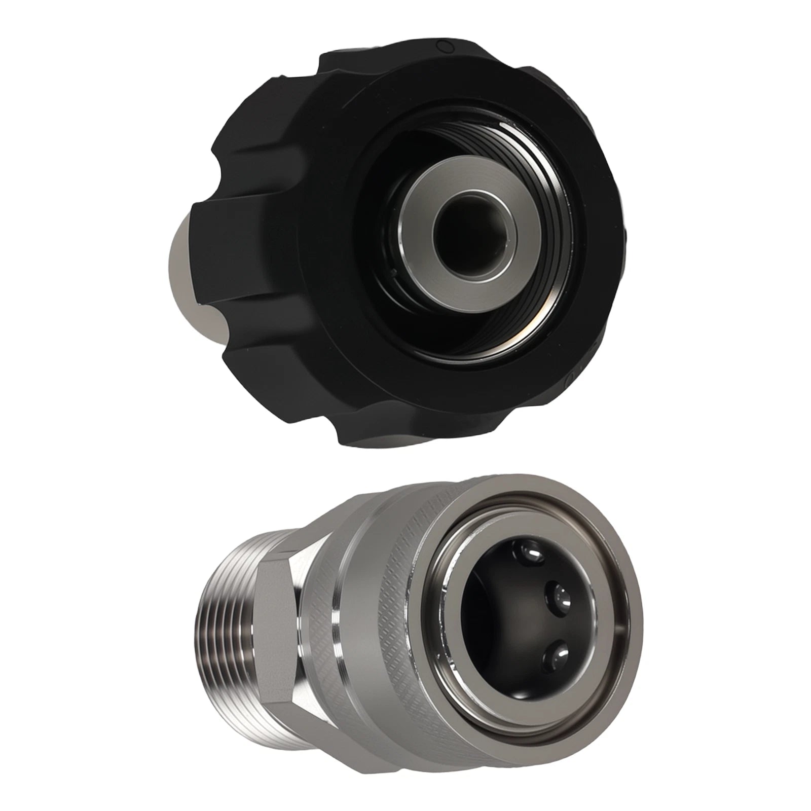 Pressure Washer Adapter Coupler for M22-14mm to 3/8" Quick Connect (Set of 1)