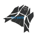 Tank Pad Sticker Decal for SYM Maxsym TL500 (2019–2020)