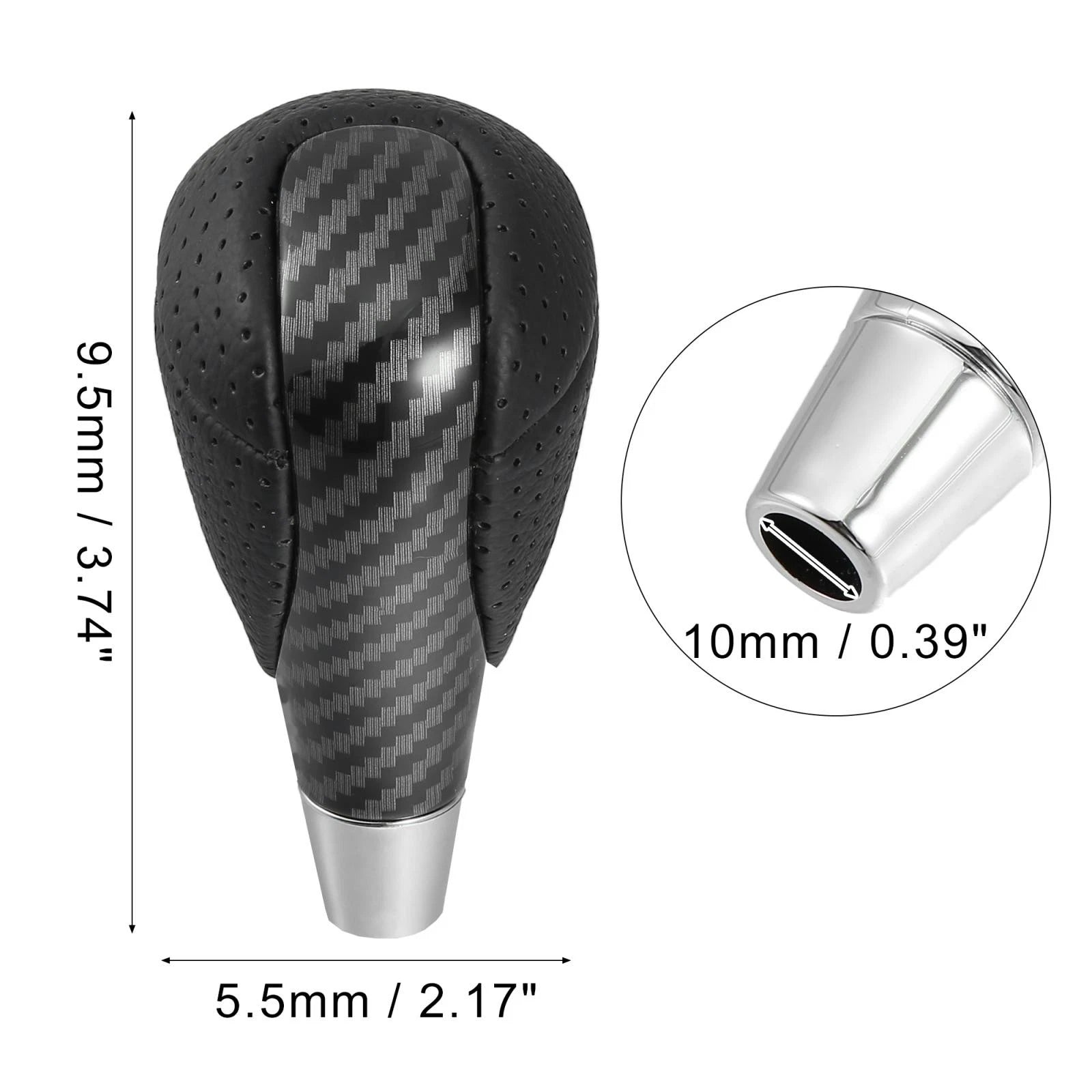 Carbon Fiber Shift Knob for Lexus RX450h (2010–2015)