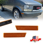 Amber Front Bumper Side Marker Lights for Chevy Astro/GMC Safari (1995–2005)