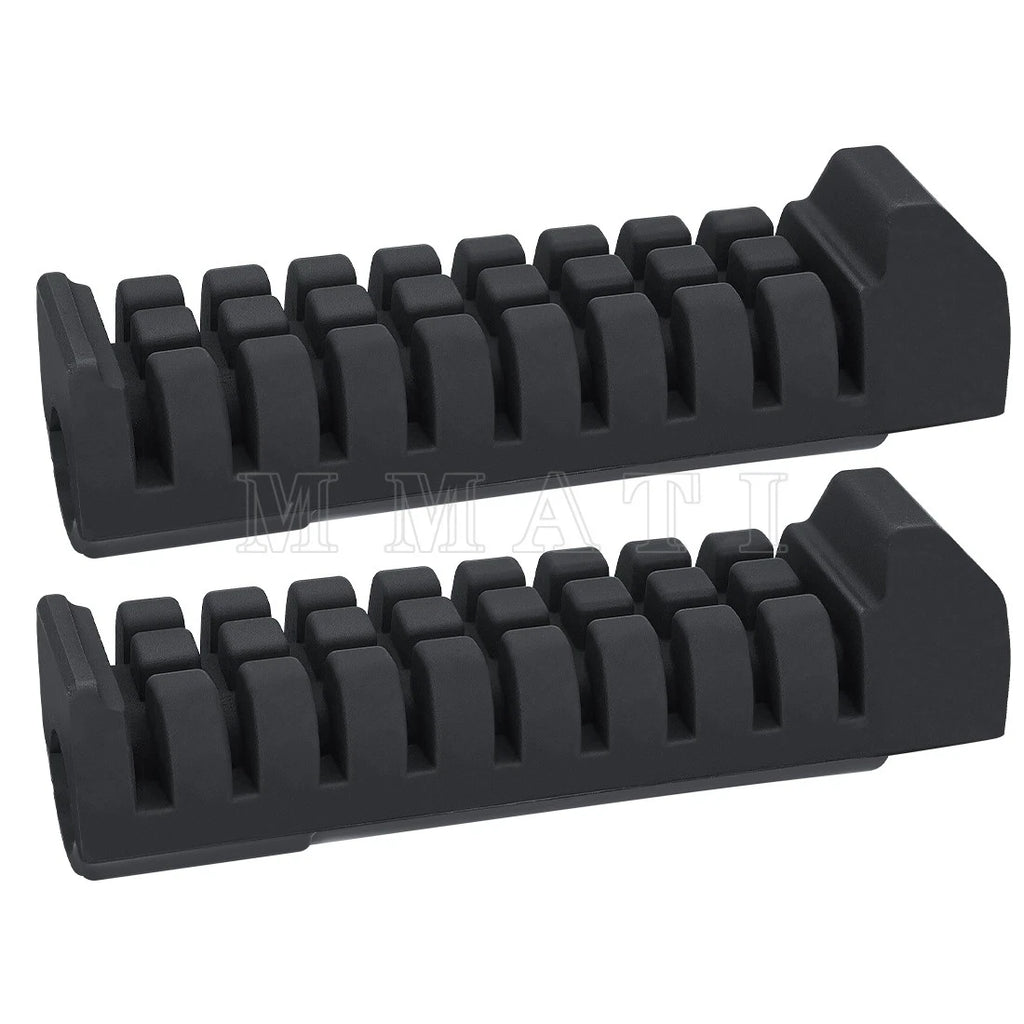Rubber Foot Rests Pegs 2X for Suzuki QuadSport 80 LT80 (1987–2006) 43551-40B00