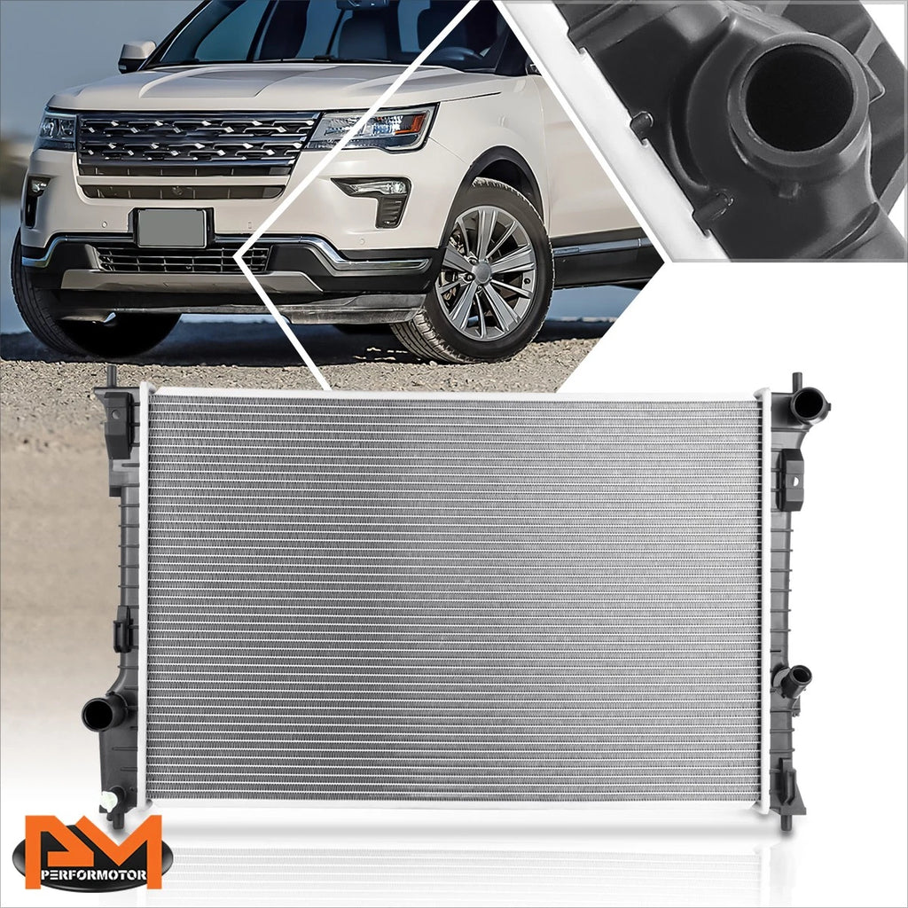 Aluminum Radiator DPI-13185 for Ford Flex Explorer/Lincoln MKT (2010–2019)