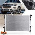 Aluminum Radiator DPI-13185 for Ford Flex Explorer/Lincoln MKT (2010–2019)