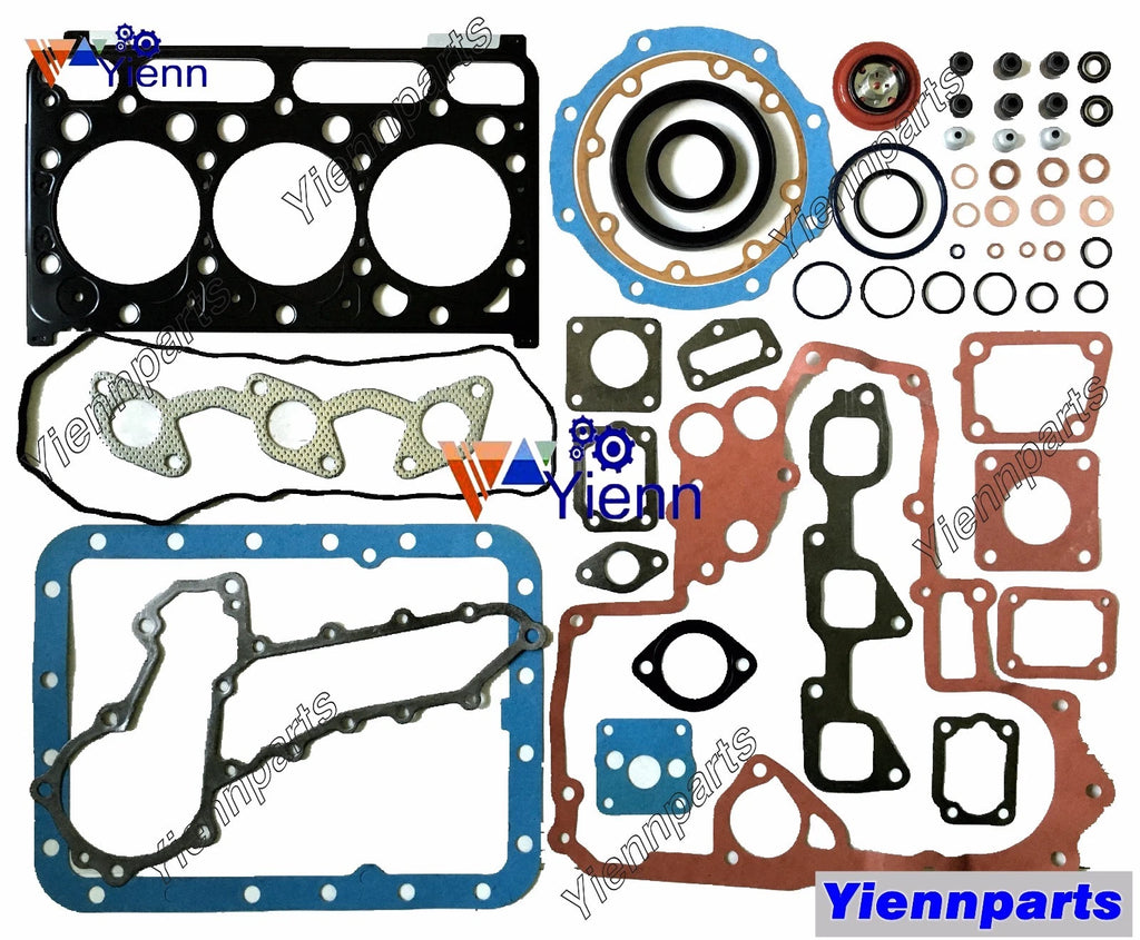 Full Overhaul Gasket Kit for Kubota KX155, Bobcat 328C, 325C (D1462)