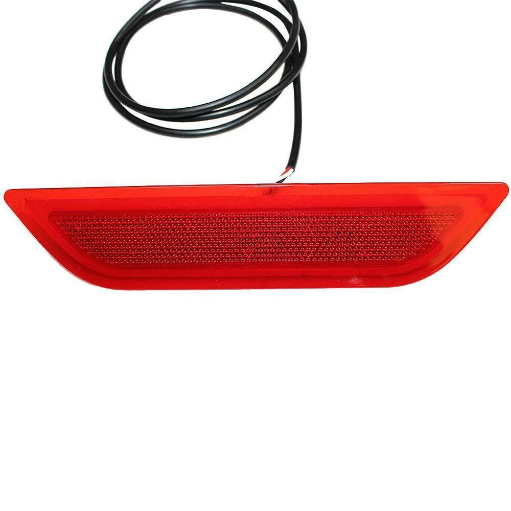 Rear Bumper Diffuser with LED 3rd Brake Light for Honda Civic 4Dr Sedan