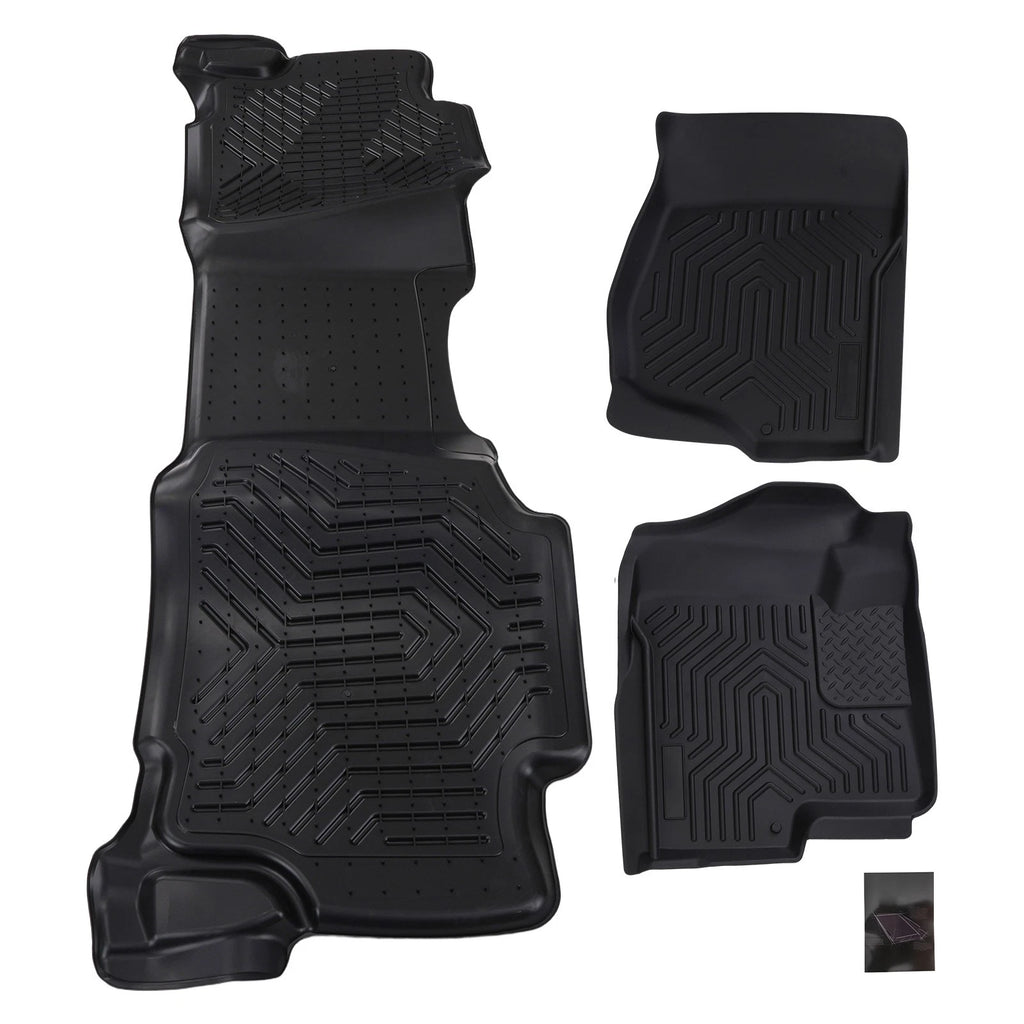 TPE Floor Mat for GMC Sierra 1500/3500 HD Crew Cab (2007–2014)
