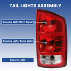 Right Side Tail Light Lamp for Dodge Ram 1500 2500 3500 (2002–2006)