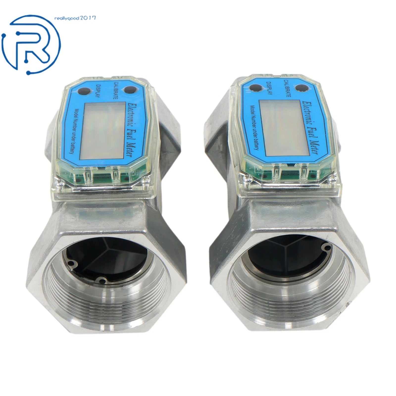 2X Digital Flow Meter 2" for Liquid Flow Measurement (15.8-132 GPM)