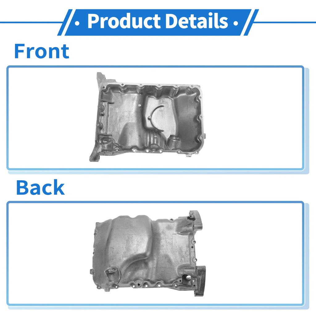 1 Pc Engine Oil Pan No.112005MHA00 for Honda Accord (2008–2017) Steel