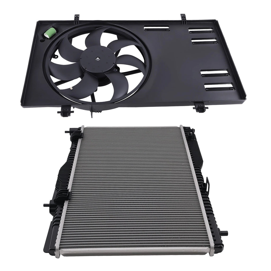 Radiator Condenser Cooling Fan Assembly for Ford EcoSport (2018–2022)