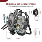 Carburetor with Intake Boot for Yamaha V Star XVS 1100 1100A 1100AT (1999–2005)