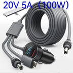 3-in-1 Power Cord for Starlink Mini RV Truck Marine (12V-48V)