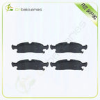 4X Front Low Dust Metallic Brake Pads for Jeep Grand Cherokee (2013–2018)