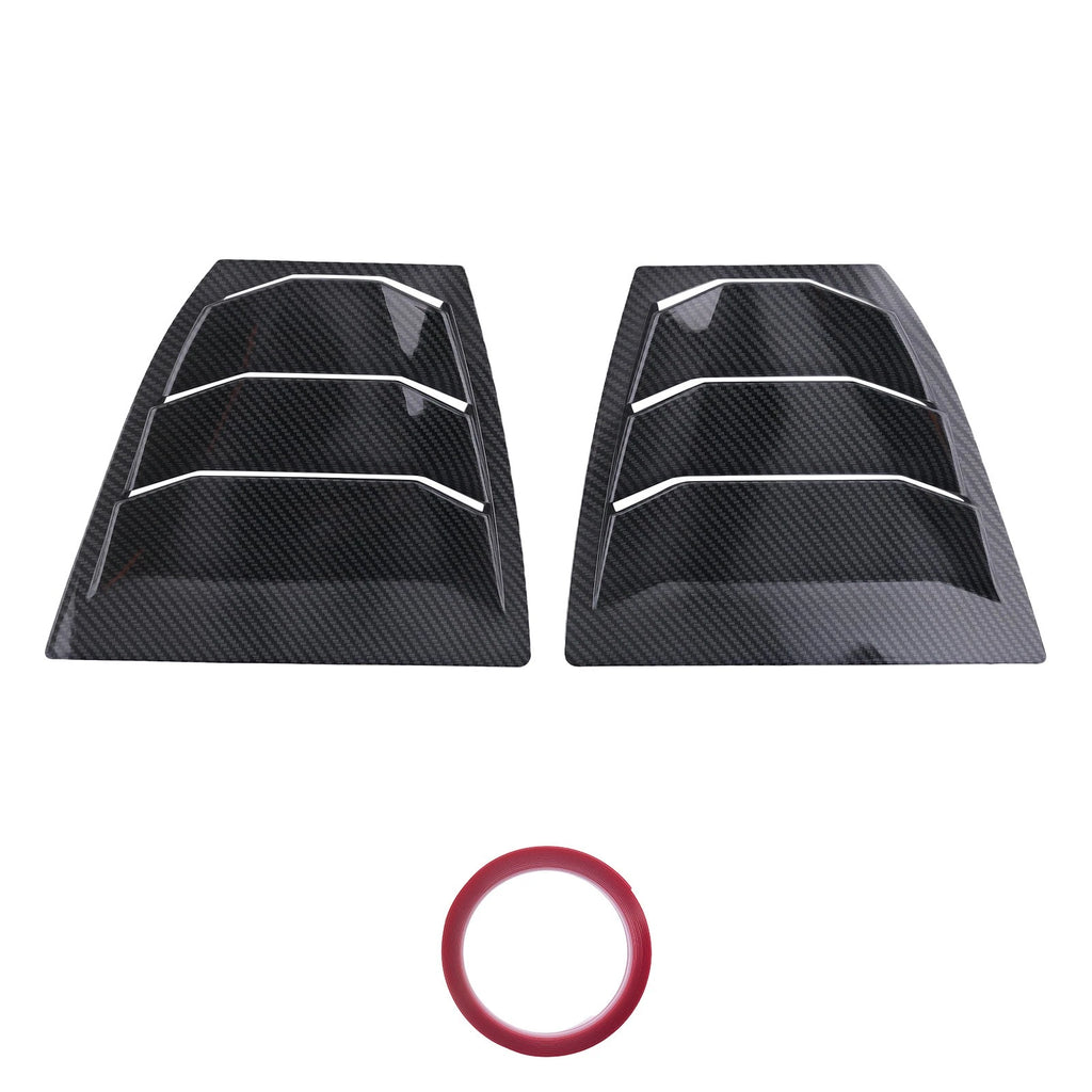 Side Vent Window Scoop Louver for Mazda 3 Axela (2014–2018) Carbon Fiber