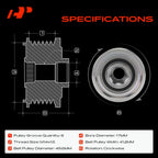 Alternator Clutch Pulley for BMW 528i F10, X3 (2011)