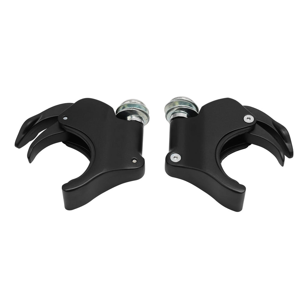 49mm Detachable Windshield Clamps for Harley Dyna, Super Glide, V-Rod (2001–2017)