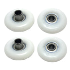 Set of 4 Rowing Machine Wheels for Fitness Equipment