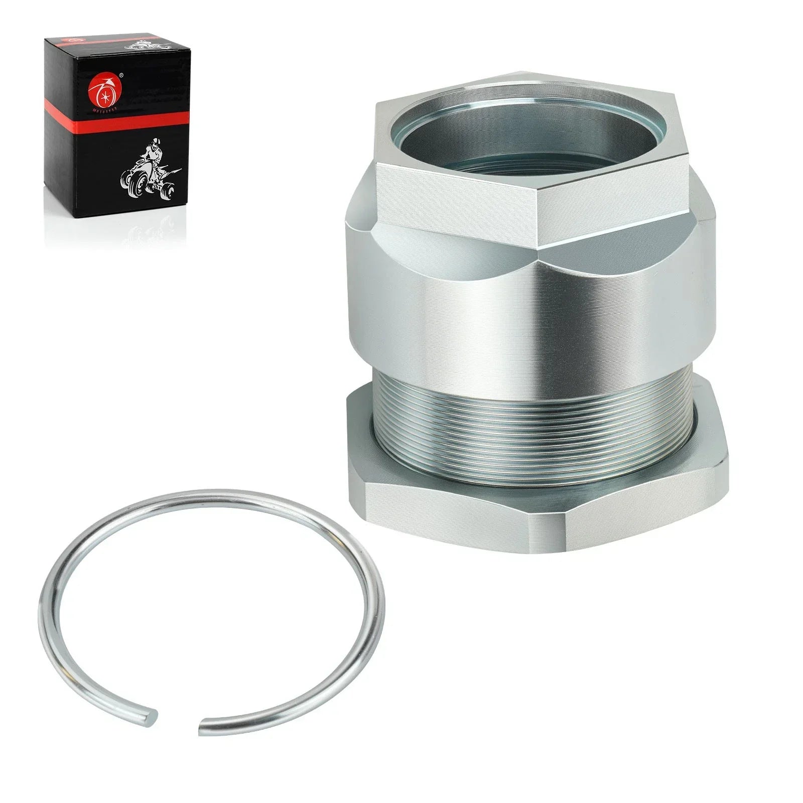 Axle Lock Jam Sleeve Nut Bolt Clip for Honda TRX250X (1987–1992)