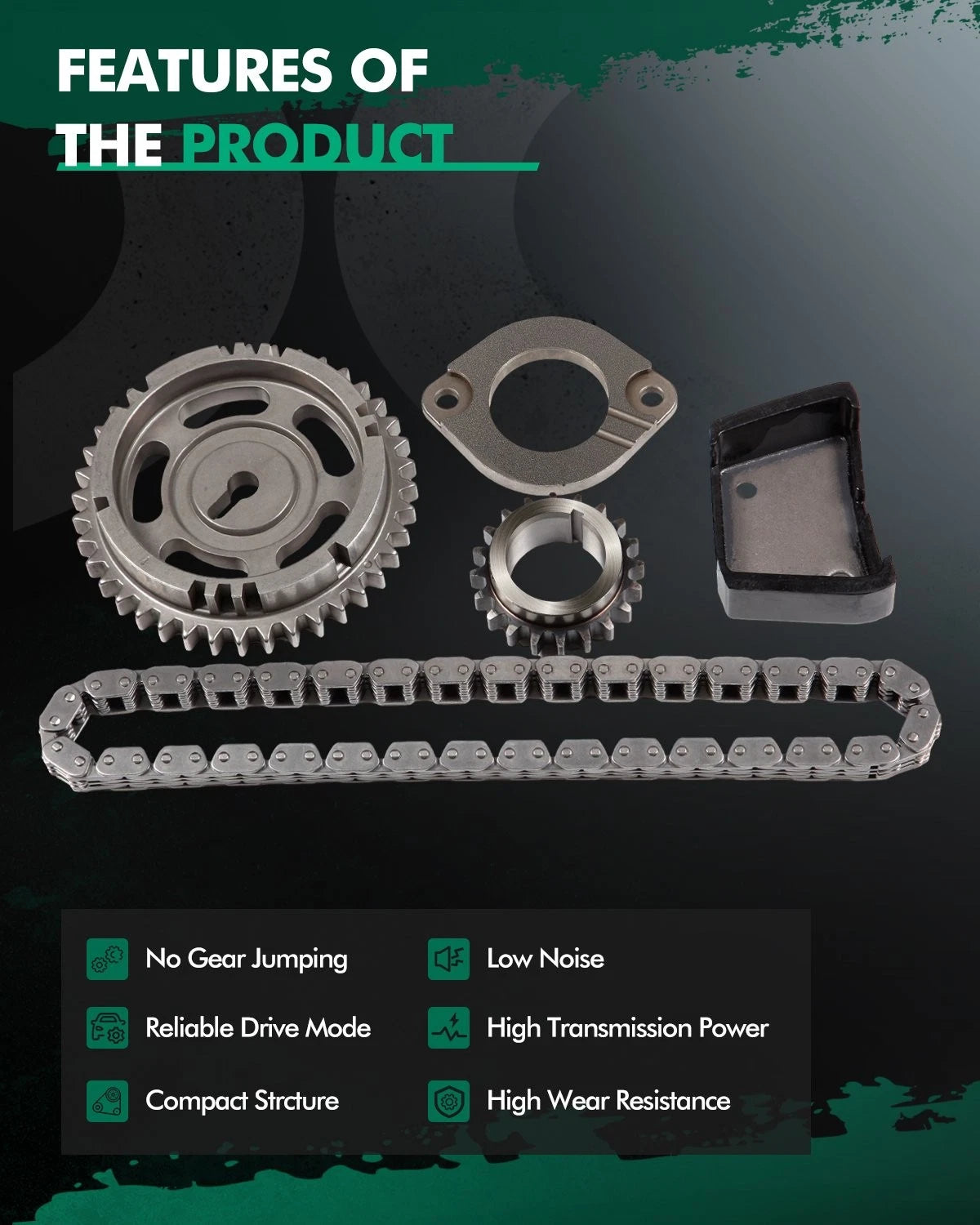 Timing Chain Kit for Chrysler Town & Country, Dodge Caravan (2005–2011)