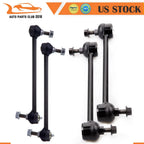 Front Rear Struts Sway Bars w/Coil Springs for Toyota Highlander (2008–2011)