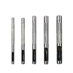 Set of 5 Leather Hole Punches 3-8mm Steel Drilling Tool